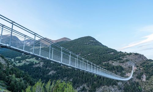 Puente tibetano en Andorra