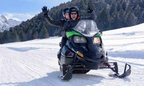 Motos de nieve en Andorra